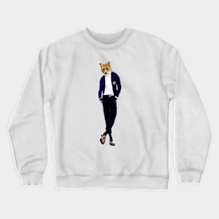 Fancy Fox Crewneck Sweatshirt